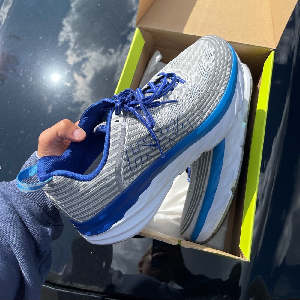 Brand new men’s Hokas
